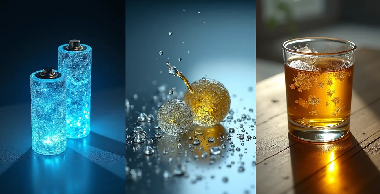 Symbolische Darstellung verschiedener alternativer Antriebstechnologien