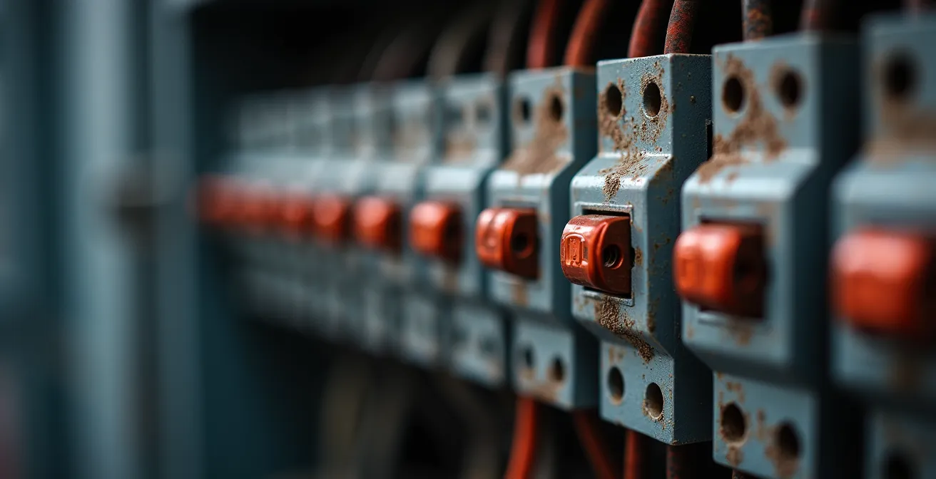 Modernisierter Zählerschrank mit Vorbereitung für Wallbox-Installation